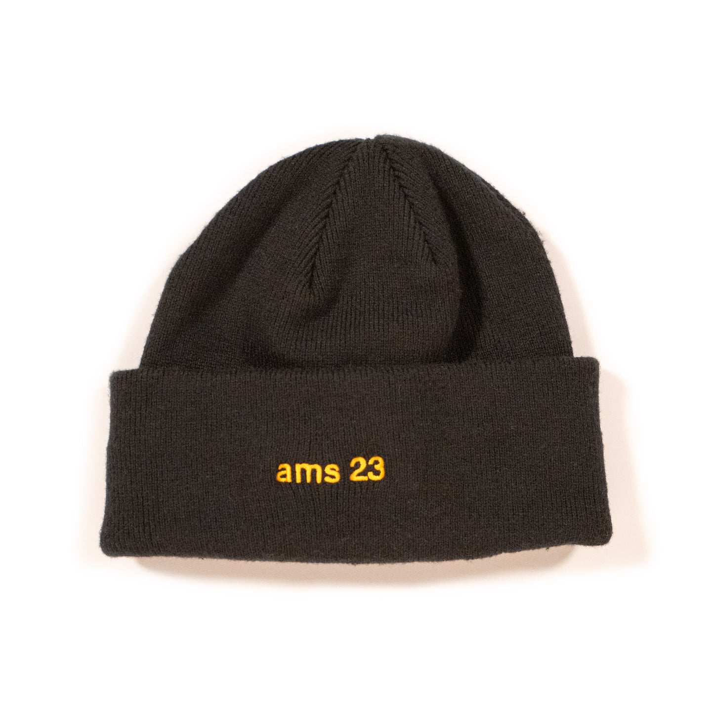 Inscribing Amsterdam (black beanie)